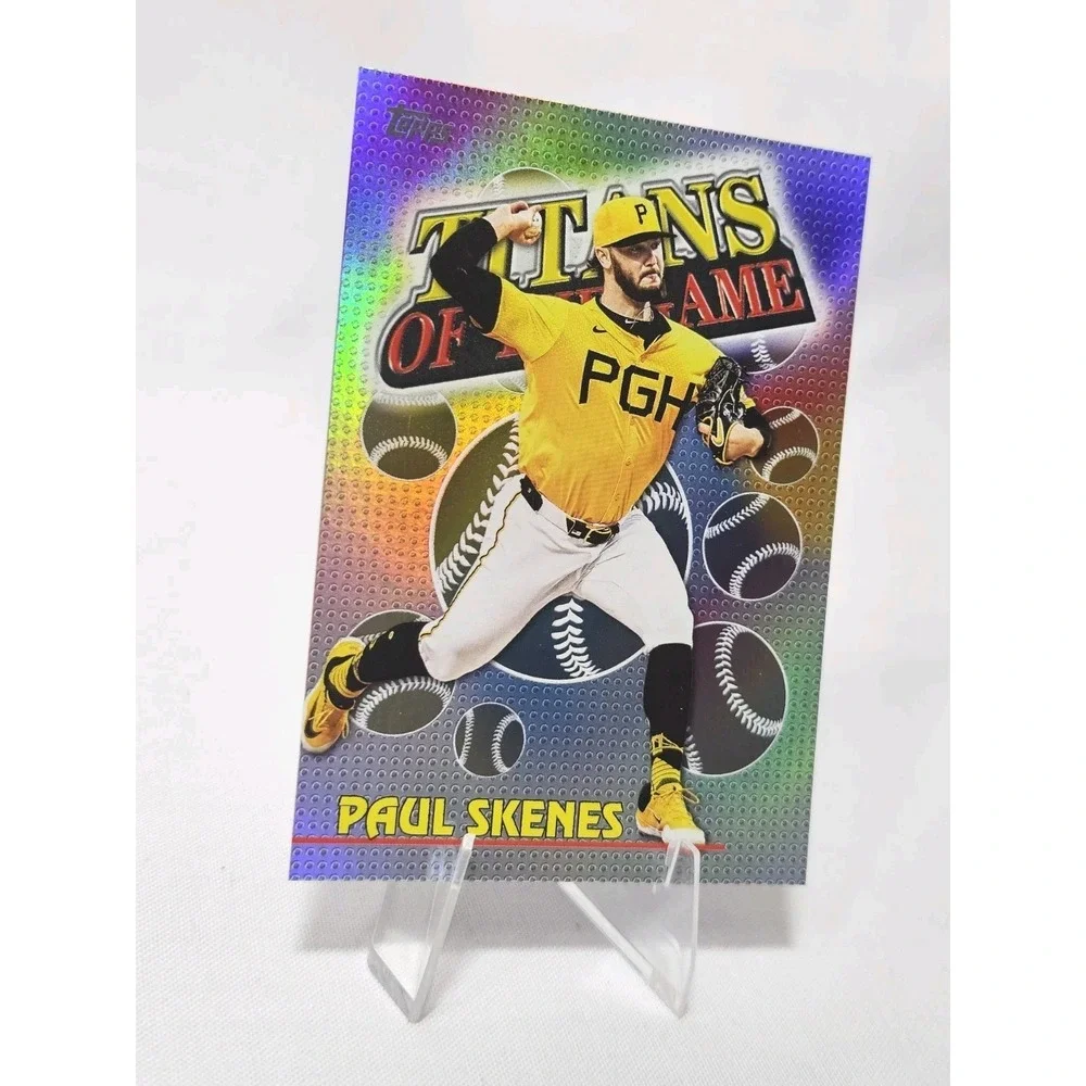 🔥🔥NEW! 2026 Topps Series 1 #TOG-14 Paul Skenes TITANS OF THE GAME - Pirates